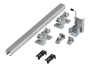 Фурнитура, ролики для откатных ворот DoorHan,  95х88х5  балка -  8 метров , вес ворот до 600кг.